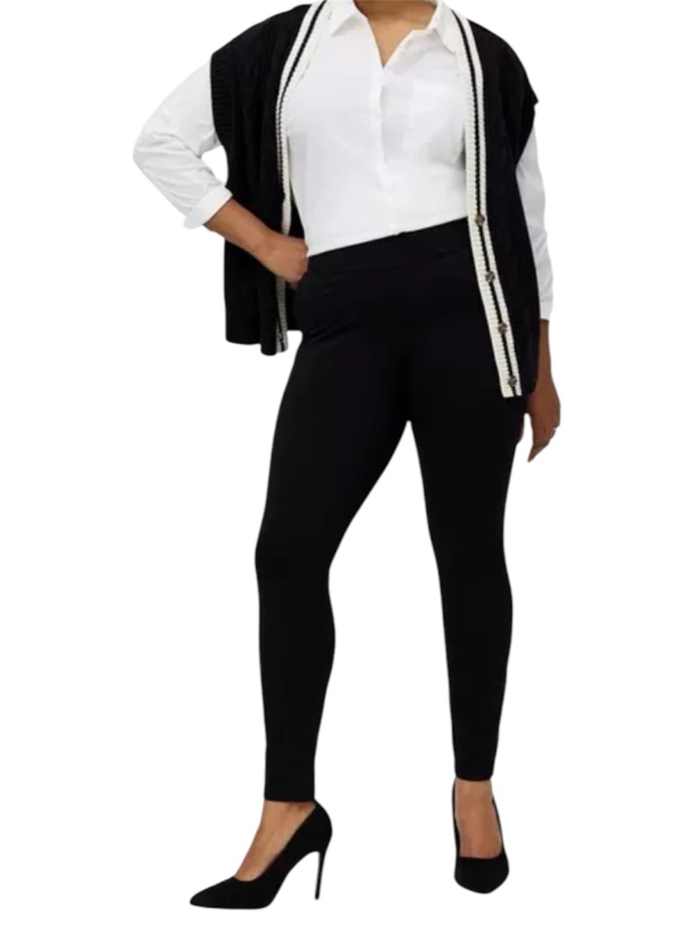 Torrid Black Studio Pixie Luxe Ponte Skinny Pant - NWT